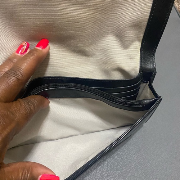 Large Coach Patent Leather Wristlet - Picture 5 of 6